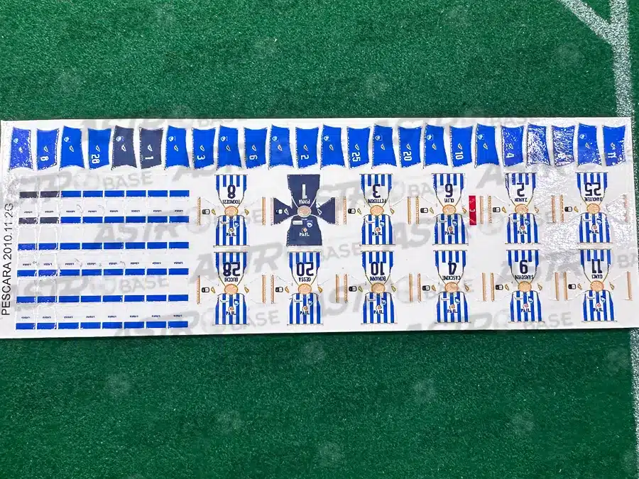 Pescara 2010 / 11 for 2K4 figures