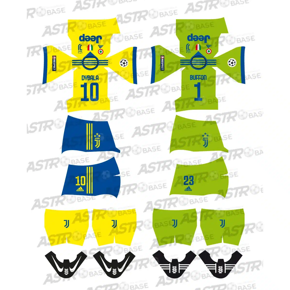 Juventus away 2017 / 2018