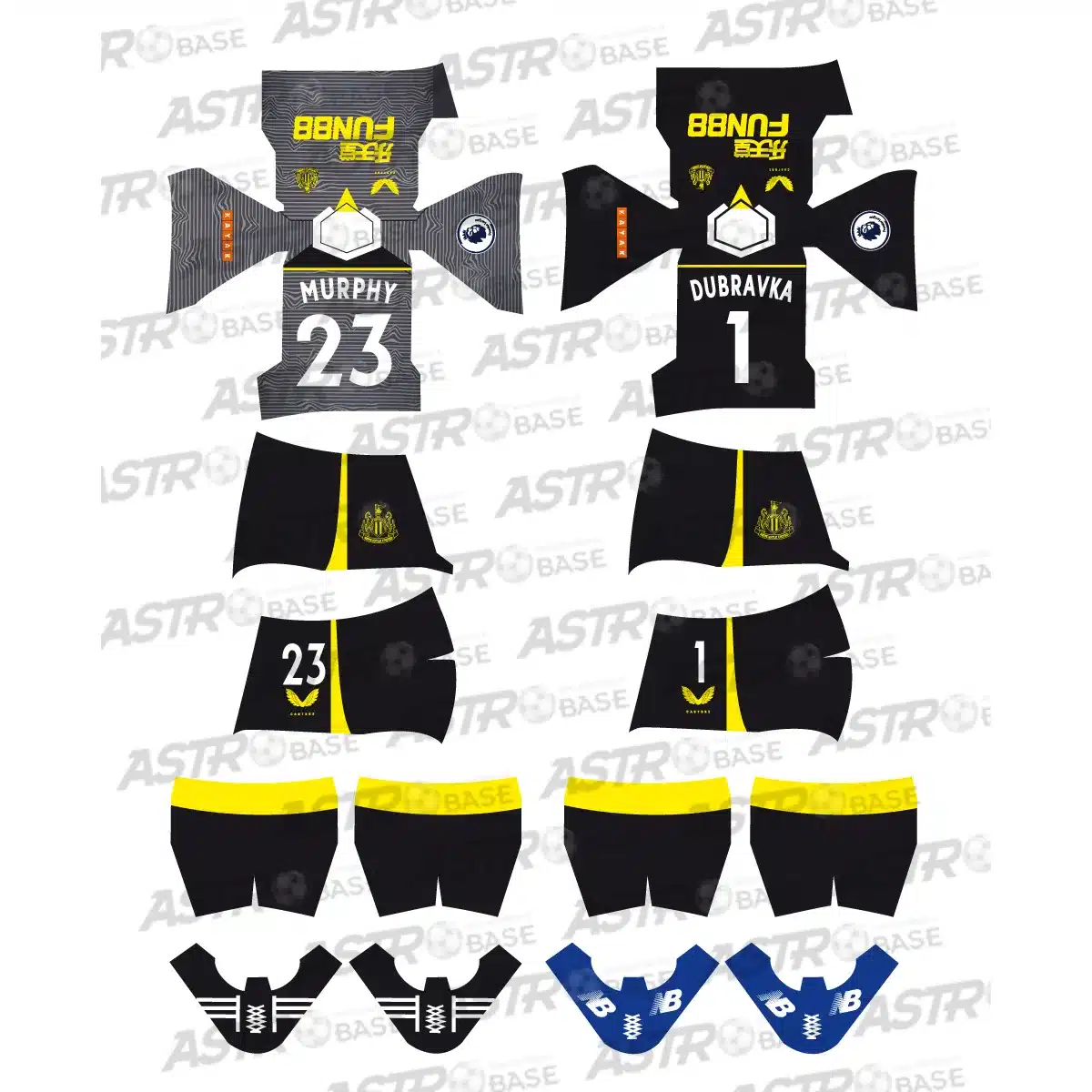 Newcastle away 2021 / 2022