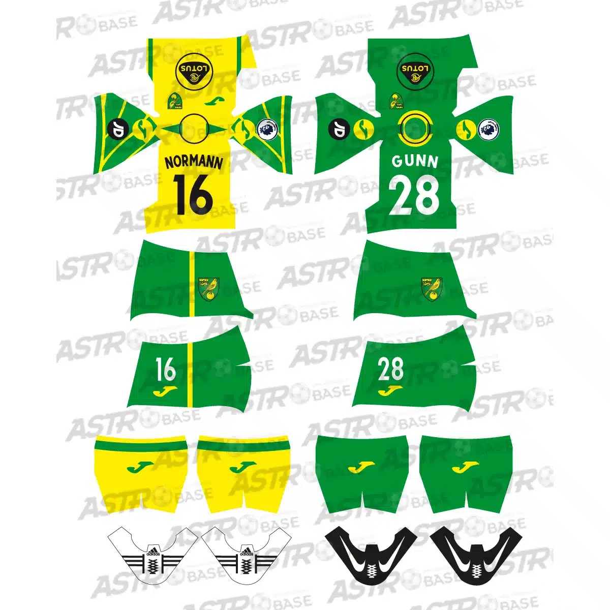 Norwich City home 2021 / 2022