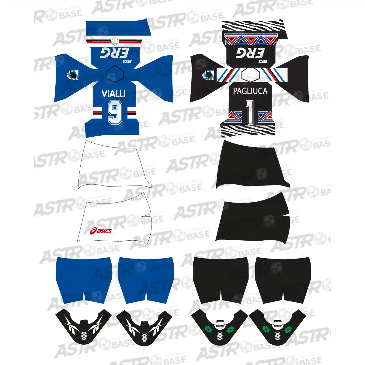 Sampdoria home 1990 / 1991