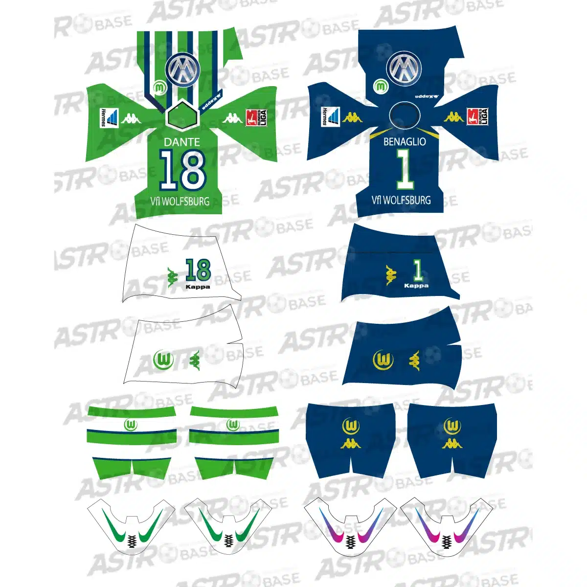 Wolfsburg away 2015 / 2016