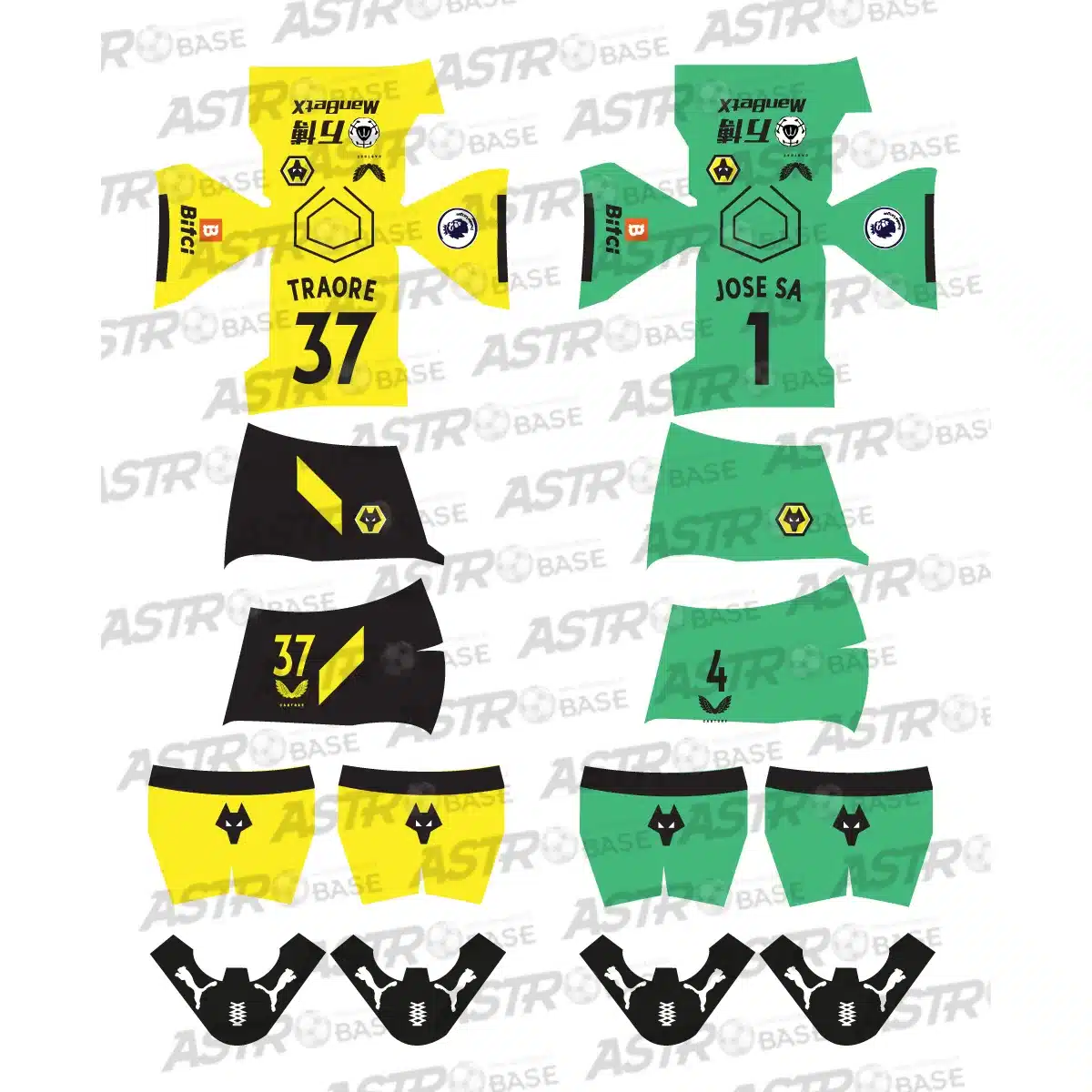 Wolverhampton home 2021 / 2022