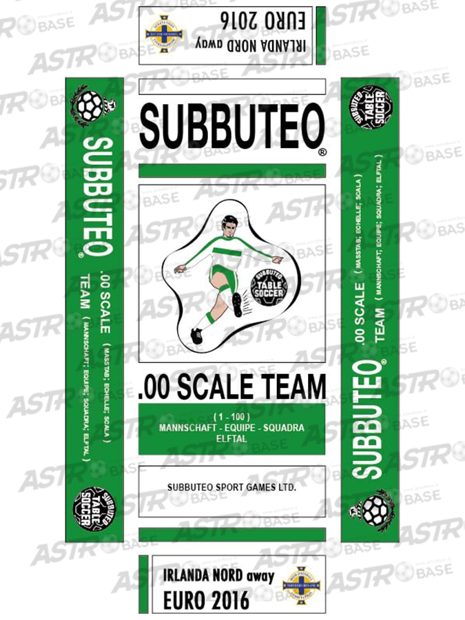 Northern Ireland away EURO 2016