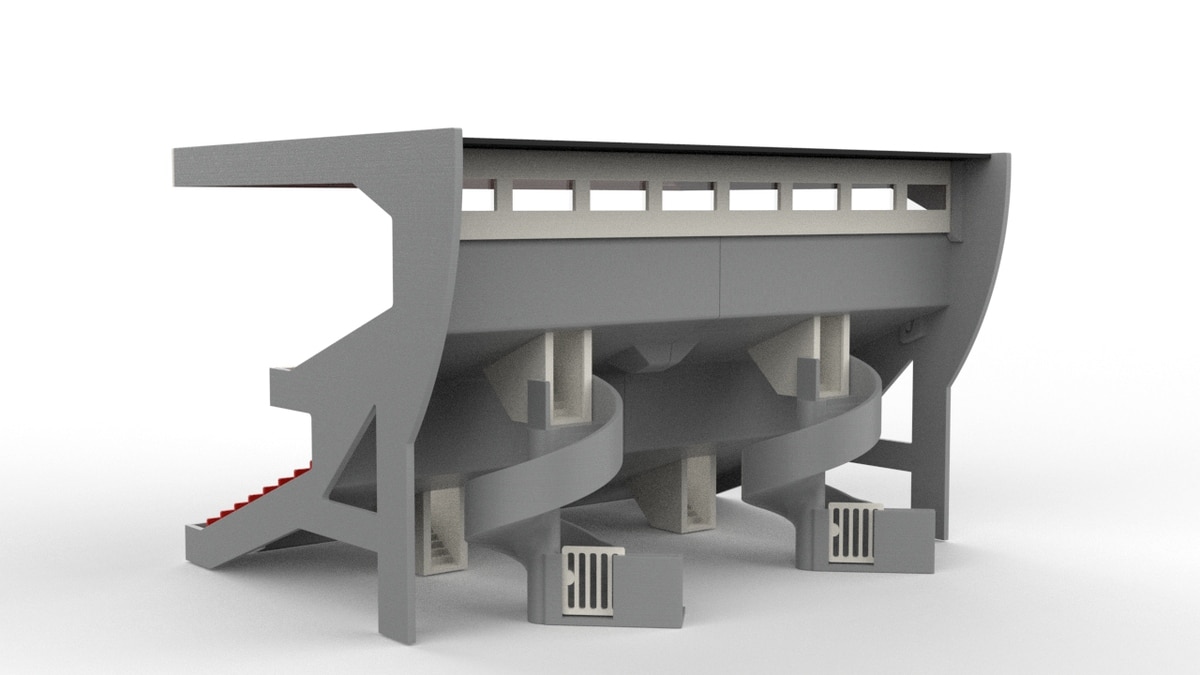 0 - The APEX Grandstand Spiral stairs - Image 5