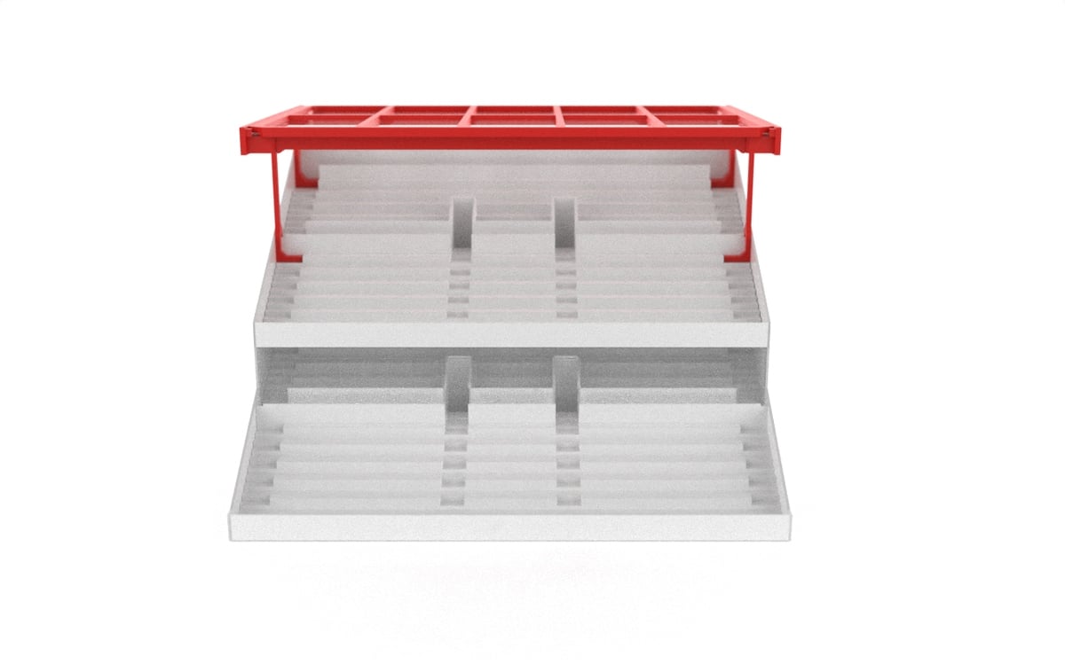 Transparent roof construction for Subbuteo 61216 Grandstand - Image 13