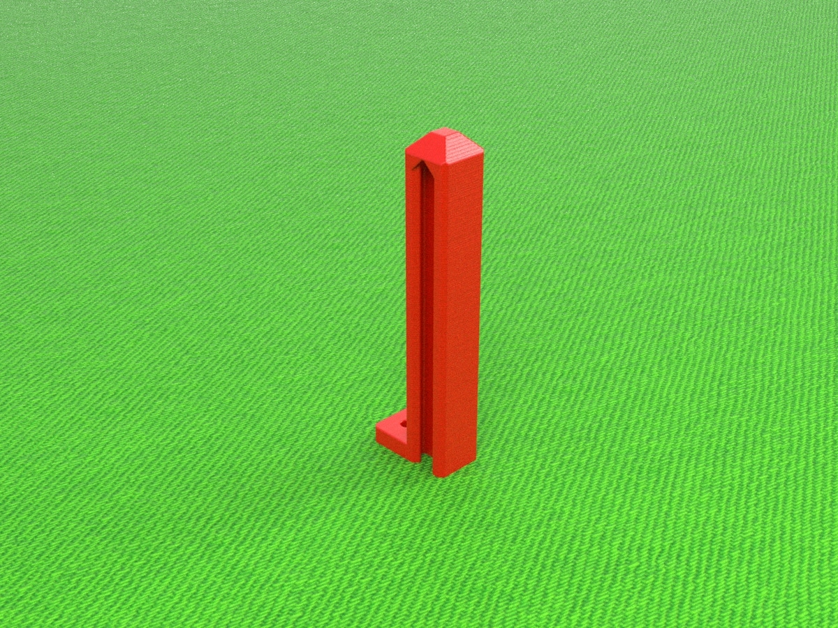End piece Right Ultimate Fencing